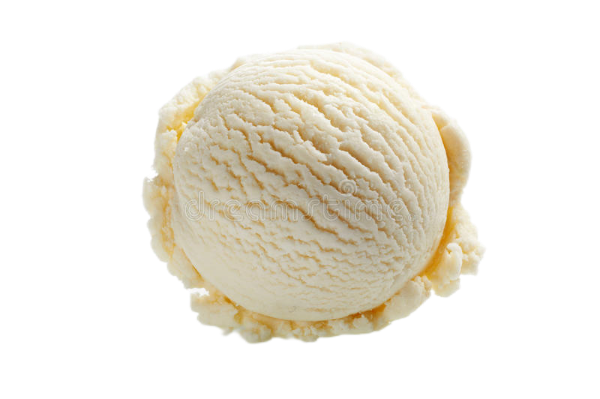 Helado bola de Vainilla