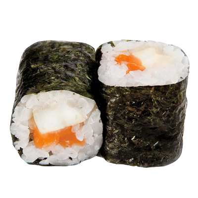 89. Maki Salmón con queso crema (8u) 4,7