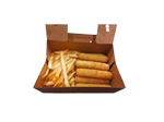 Mozzarella con patatas frita 1,7