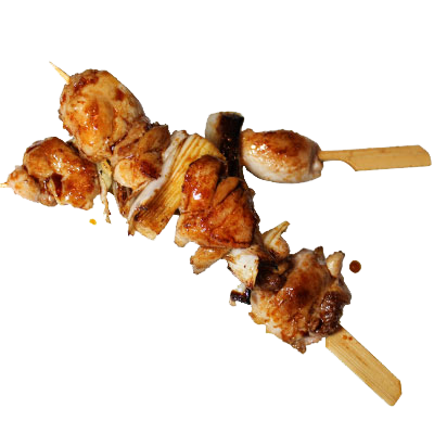21. YakiTori de Pollo(2u) 1,6 鸡串