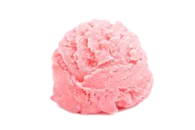 Helado bola de Fresa