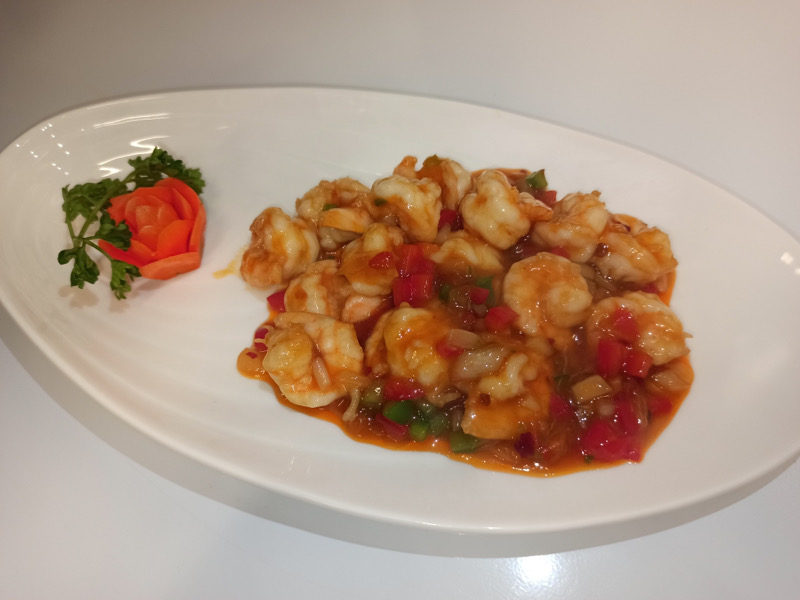 047A. - GAMBERETTI CON SALSA PICCANTE