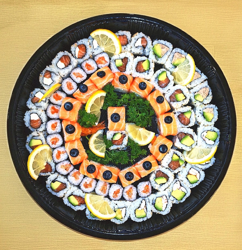 68 pièces Plateaux assortiment