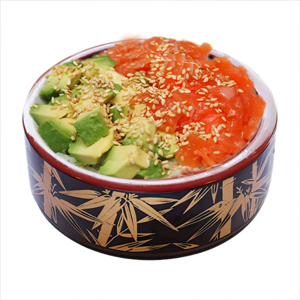 C4. Chirashi tartare de saumon et avocat