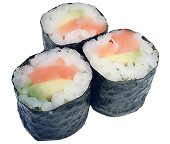 27. Avocado Lachs Maki