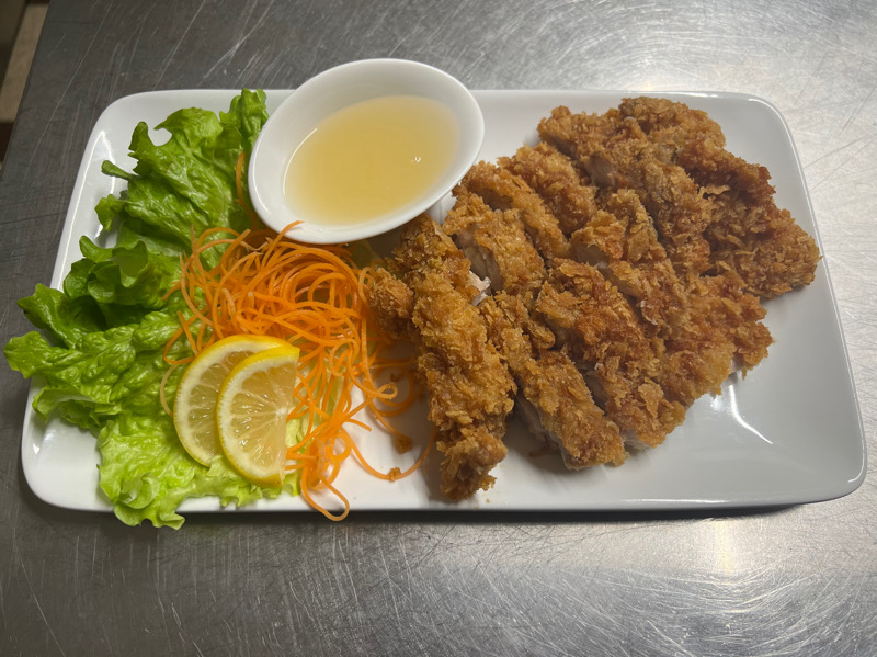 42. Poulet pané japonais Torikatsu