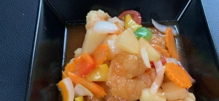 71. Crevettes au basilic piquantes