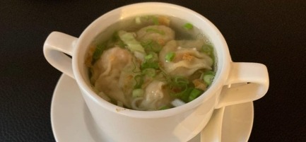 21. Potage aux raviolis