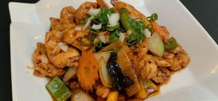 43. Poulet piquant Si-Chuan