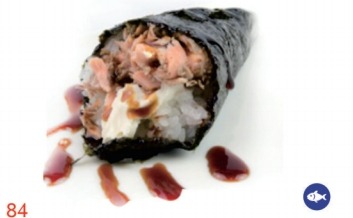84. TEMAKI PHILADEPHIA E SALMONE COTTO