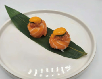 123. GUNKAN SPICY SAKA