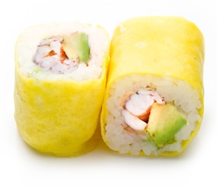 MAKI JAUNE CREVETTES AVOCAT