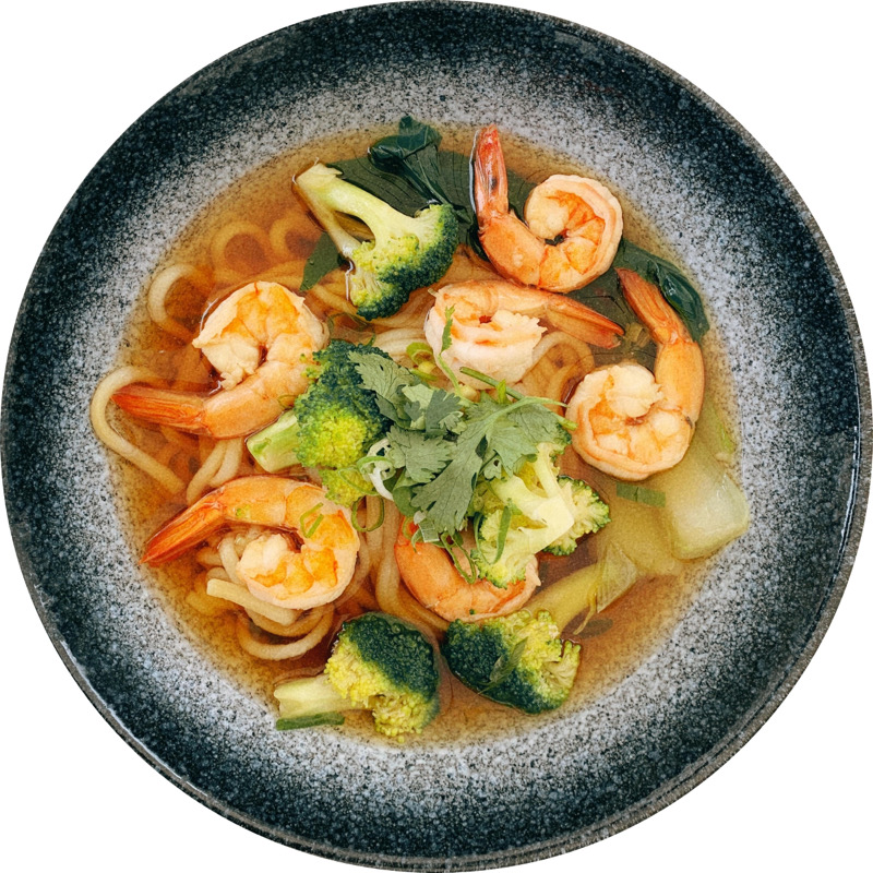 虾拉面 Ramen aux crevettes 