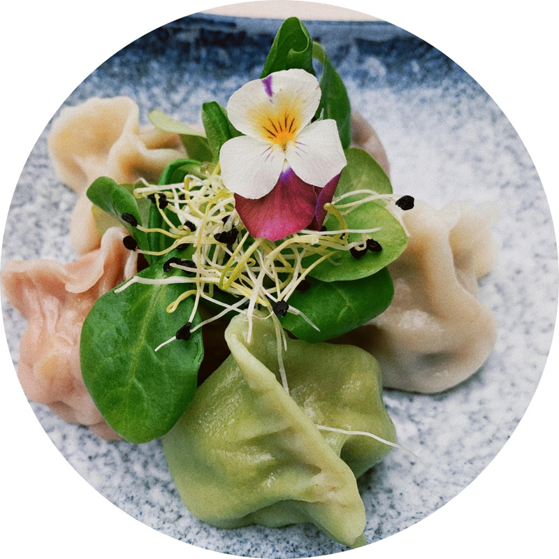 Raviolis du Chef (Porc, Boeuf, Végé 5 pcs)