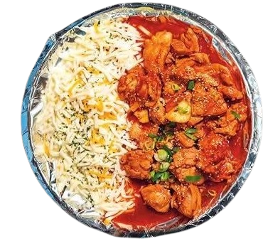 C2.Poulet sauté spicy avec mix de fromage fondu