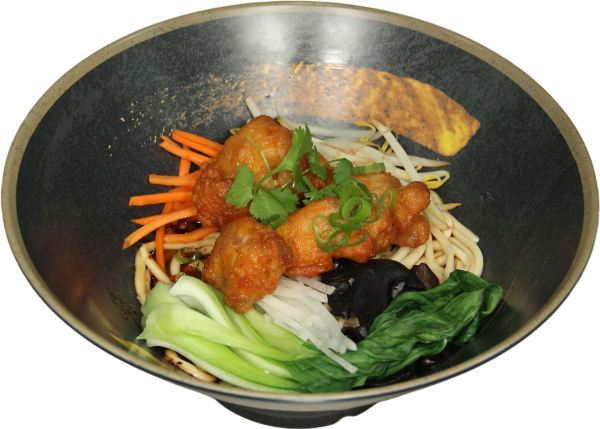 7. Nouilles poulet karaage