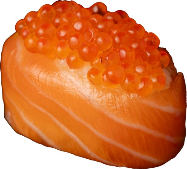 Sushi œuf de saumon