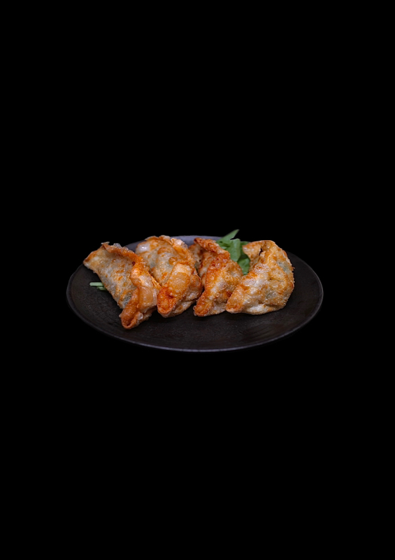 Raviolis poulet frit