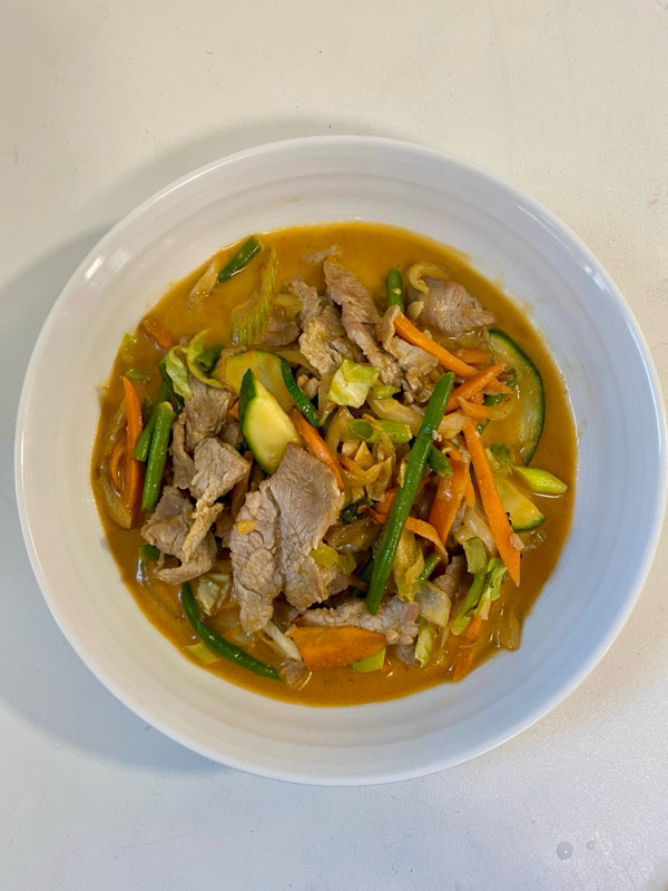5. Canard à la sauce Thailandais 🌶️🌶️