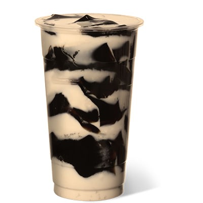 Thé au lait Gelée D'Herbe 仙草冻奶茶