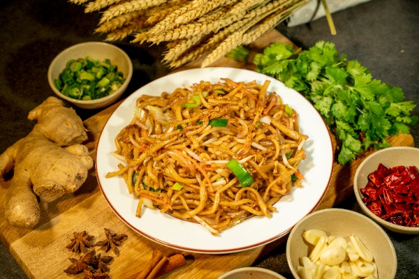 N16. Vegetable fried noodles