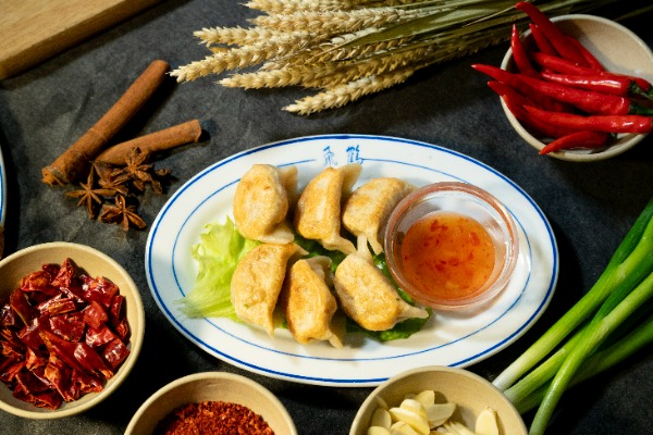 V1. Beef dumplings 12p
