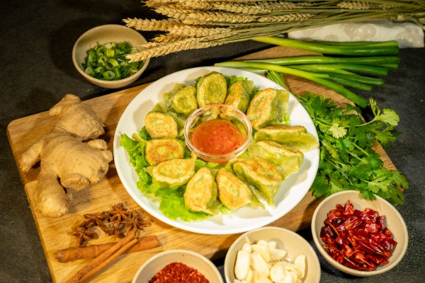 10. Vegetable dumplings 6p