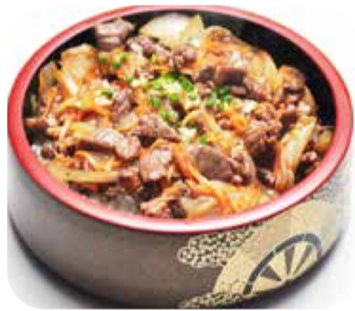 6D. Chirashi boeuf au oignon