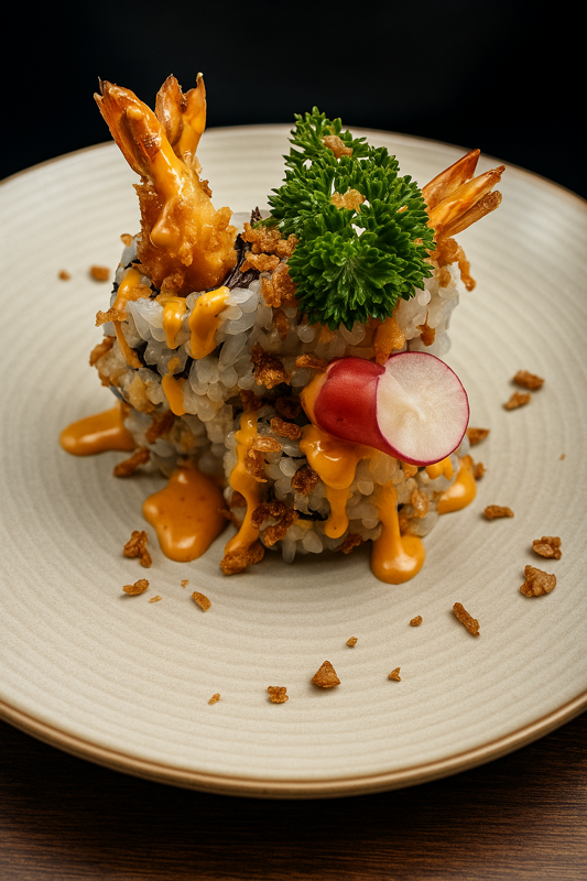 310 maki croustillant tempuras