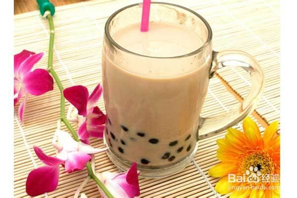 Bubbles tea nature
