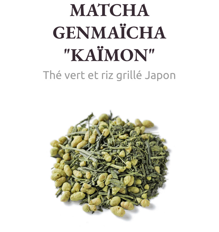 Thé Kaimon Matcha Genmaicha