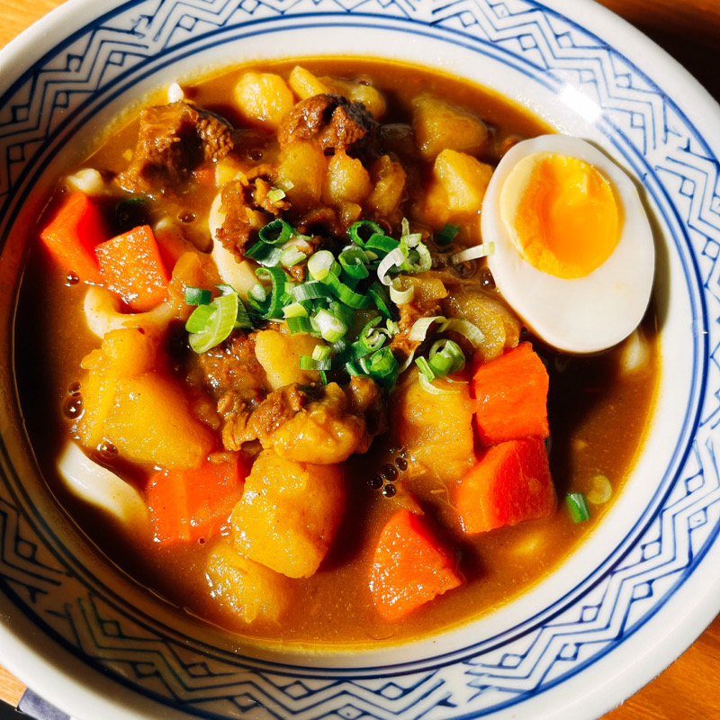 Bœuf au curry udon咖喱牛肉乌冬Beef curry udonビーフカレーうどん