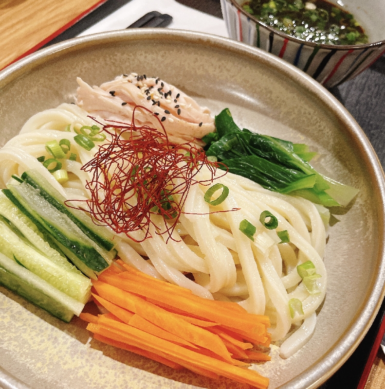 Udon froid avec filet de poulet 鸡胸冷乌冬