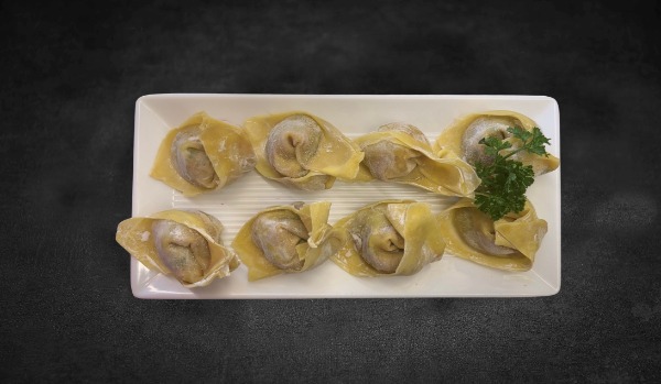 XI12. Soupe de wontons au caviae et aux crevettes