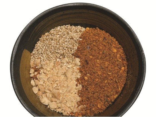 Dry dish dipping materials