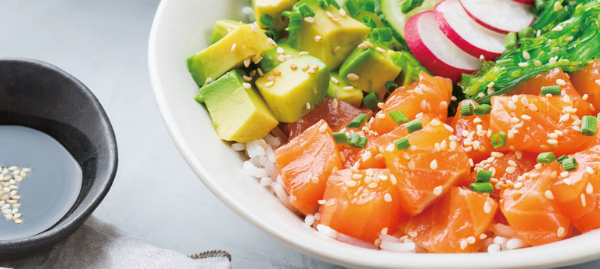 PK1. Poke bowl saumon