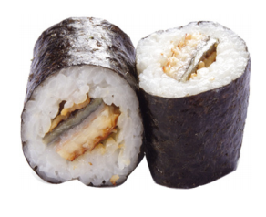 Maki anguille grillé