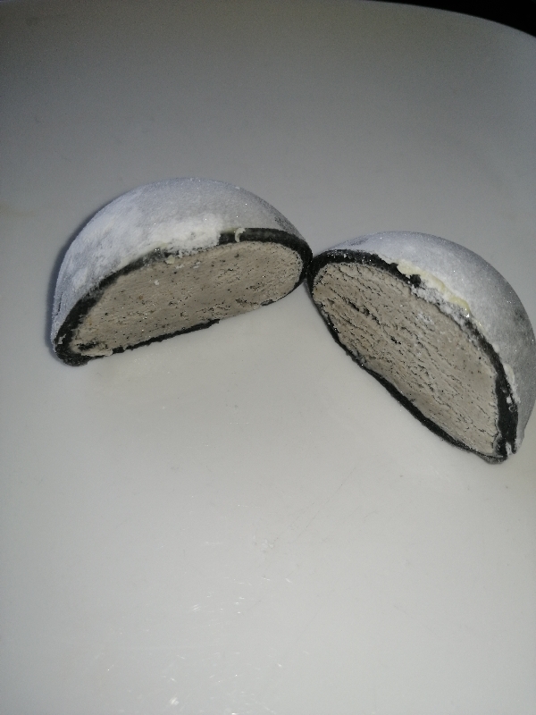 2xMochi glacé sésame noir