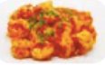 A25 Crevettes à la sauce épicés