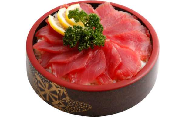 C2 Chirashi thon sur un bol de riz vinaigré