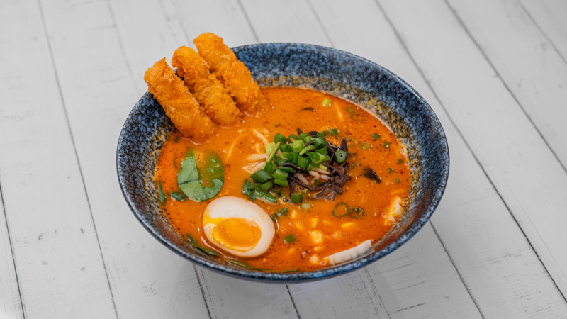 DD3. Ramen Tan-Tan Tempura 🌶️🌶️🌶️