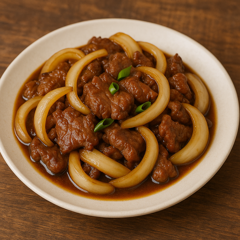 Bœuf aux oignons