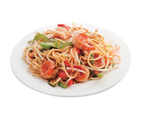 AC8 Nouilles sautées aux crevettes