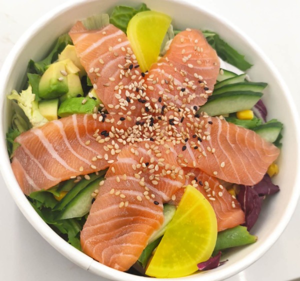 Salade saumon