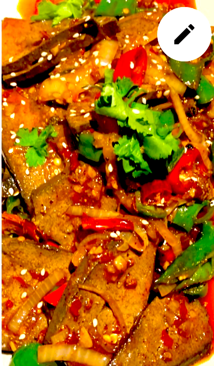Z11. 爆炒猪肝 Schweineleber in scharfer Sauce *a