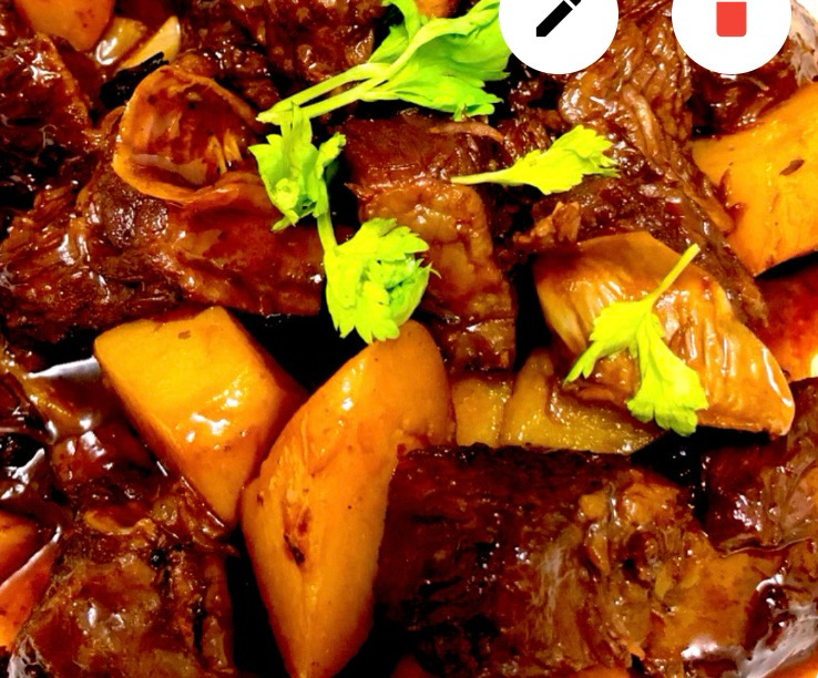 N9. Gulasche mit Kartoffeln *a 土豆牛腩