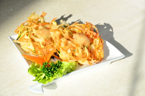 F1 Chair de crabe aux légumes croustillants