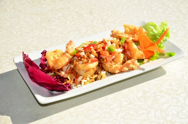 16. Crevettes Royales au sel et au poivre