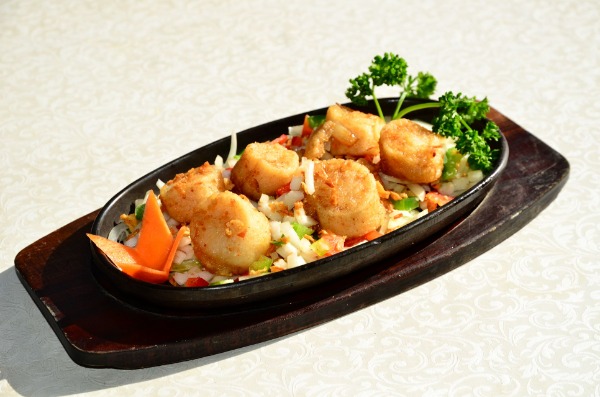 P3 Coquilles St-Jacques au sel et au poivre