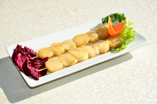 37. Brochettes de coquilles Saint-Jacques